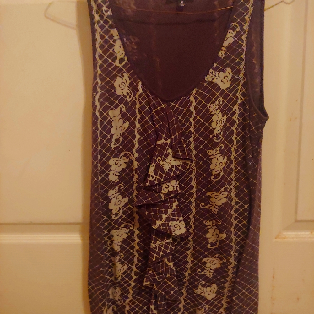 Express frilly tank